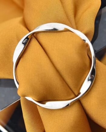Elegant Scarf Fastener Brooch